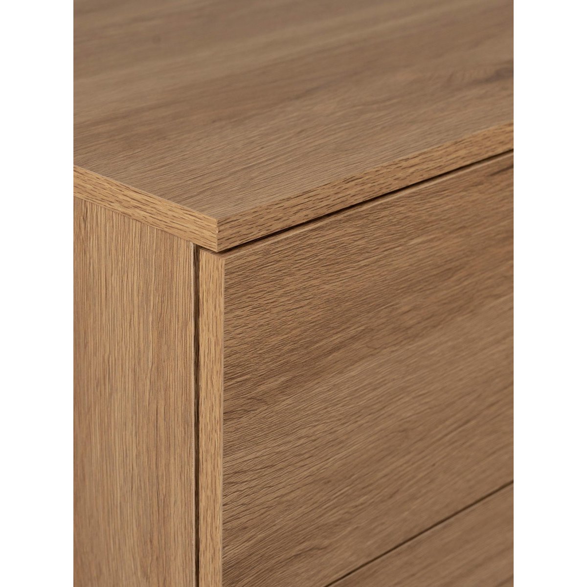 Table de chevet Mélamine - KOLB beige clair, KENAY