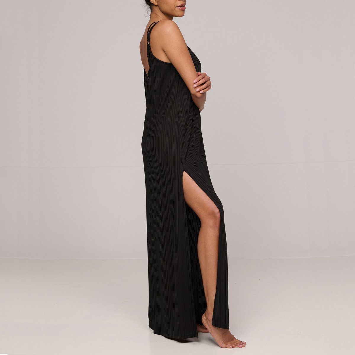 swimwear robe longue EMLY noir, MARIE JO