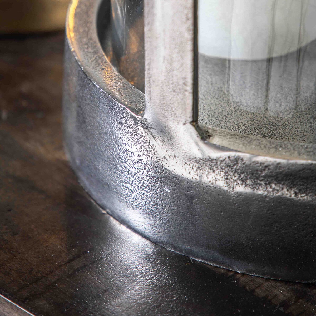 48cm Hurricane in Antique Nickel Finish grey, ÉDITÉ
