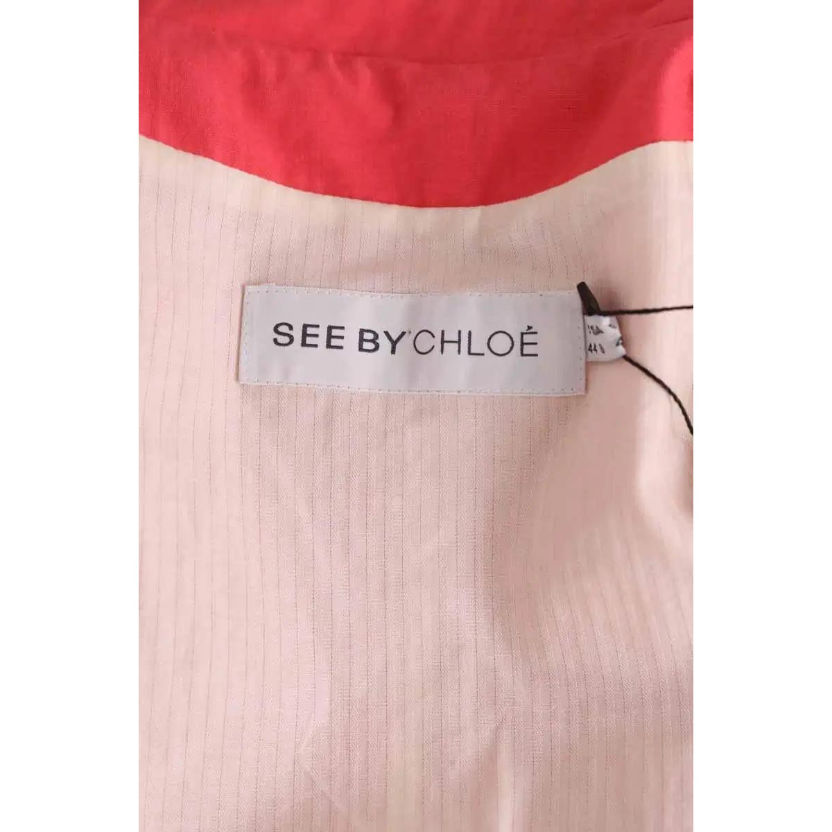 Manteau - Très Bon État rose, SEE BY CHLOE