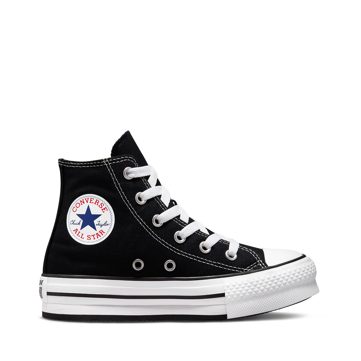 Baskets Chuck Taylor All Star Eva Lift noir, CONVERSE