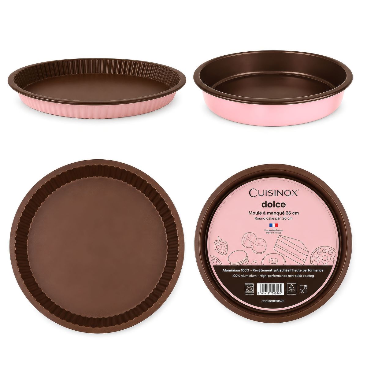 Le Duo des Classiques - DOLCE hibiscus/chocolat, CUISINOX