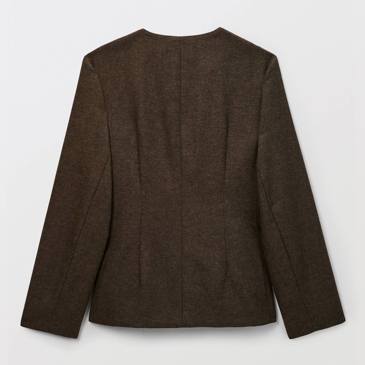 Veste courte en tweed pudding, MONOPRIX
