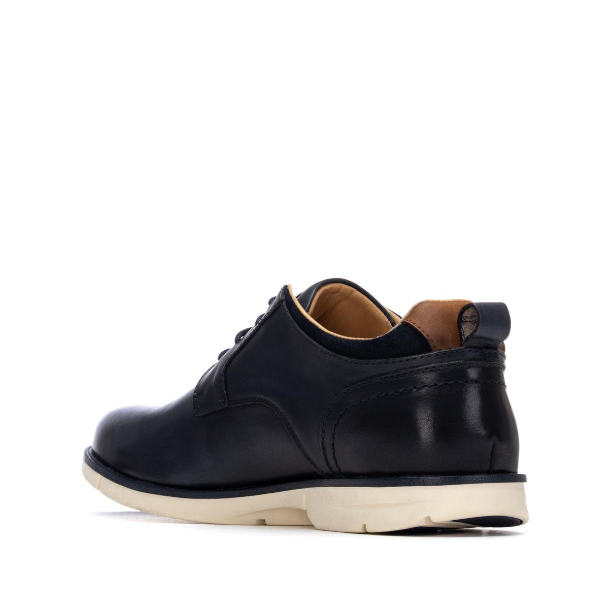 Chaussure Blucher/Derby Plaine Décontractée Lacets bleu marine, CARMELA