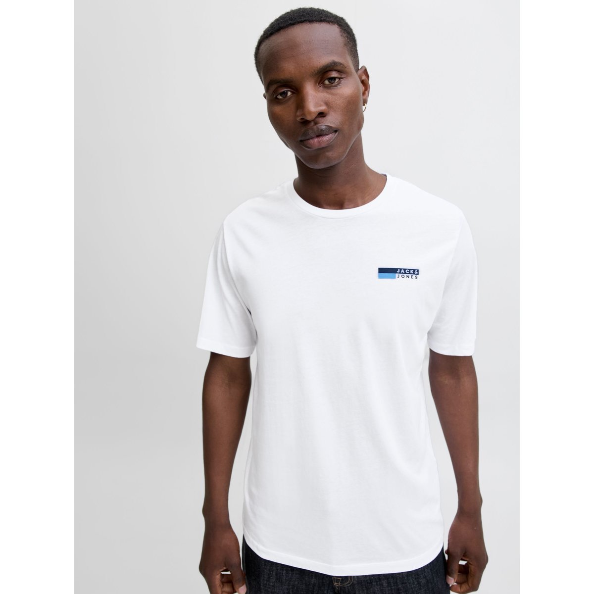 T-Shirt white, JACK & JONES