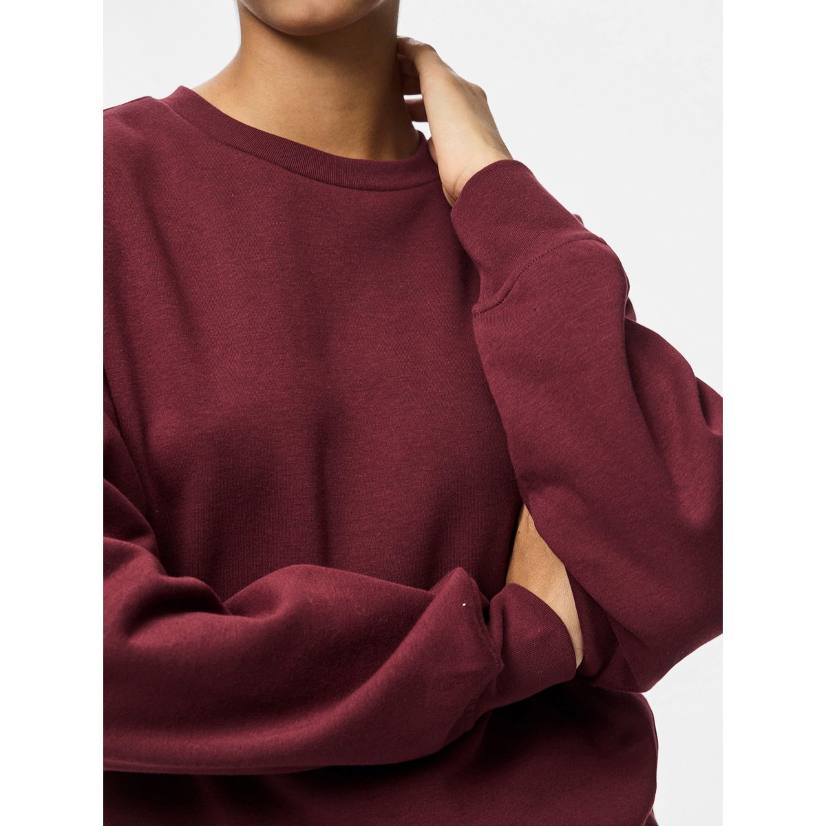 Sweat-Shirt tawny port, PIECES