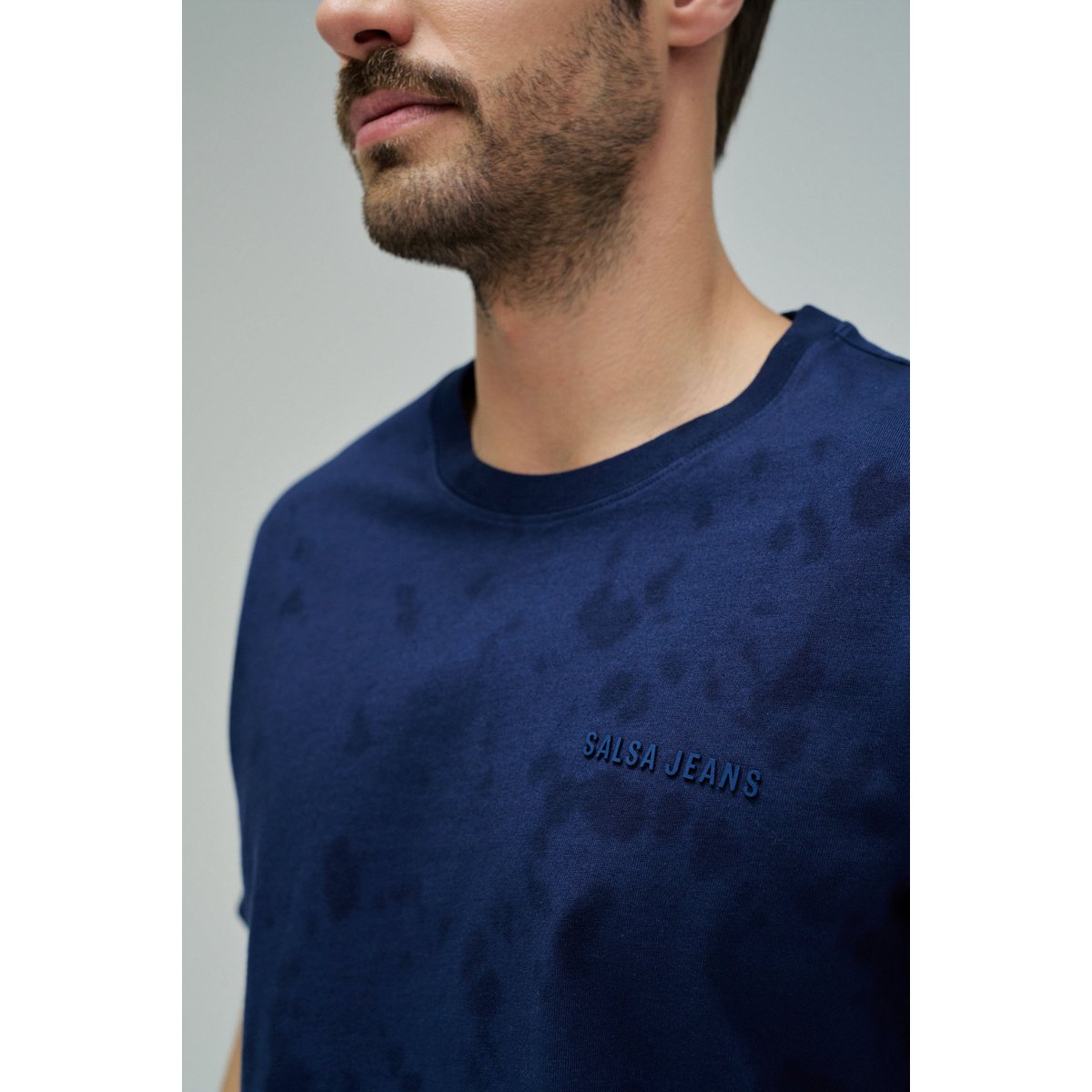 T-SHIRT AVEC BRANDING vert, SALSA JEANS