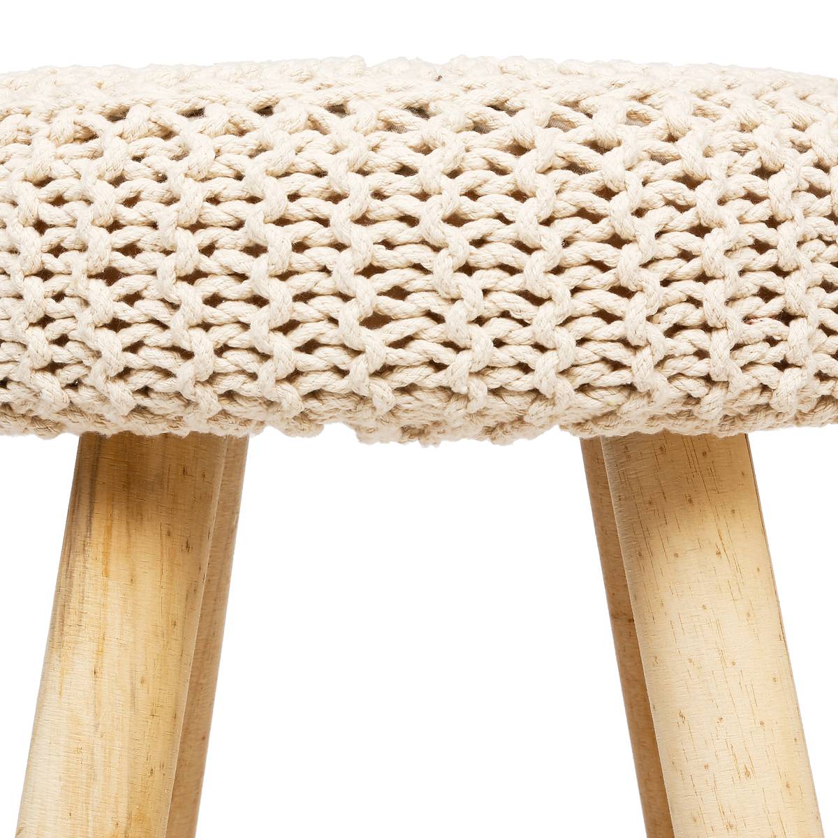 Tabouret SUZETTE beige, ATMOSPHERA
