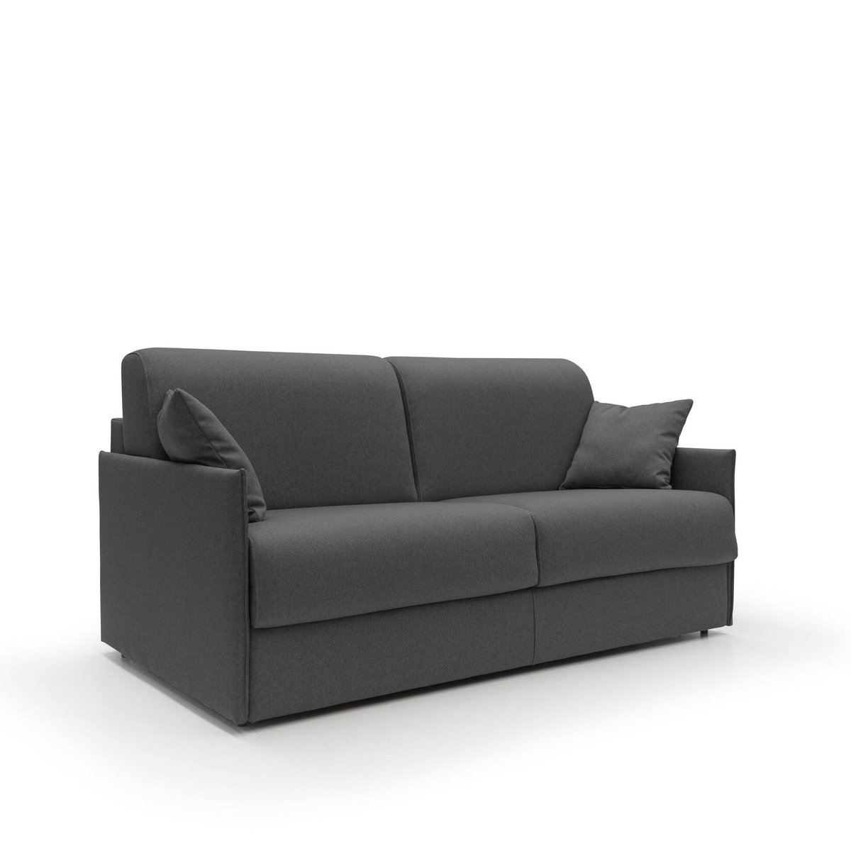 Canapé convertible tissu déhoussable - ARTHUR anthracite, CAMIF