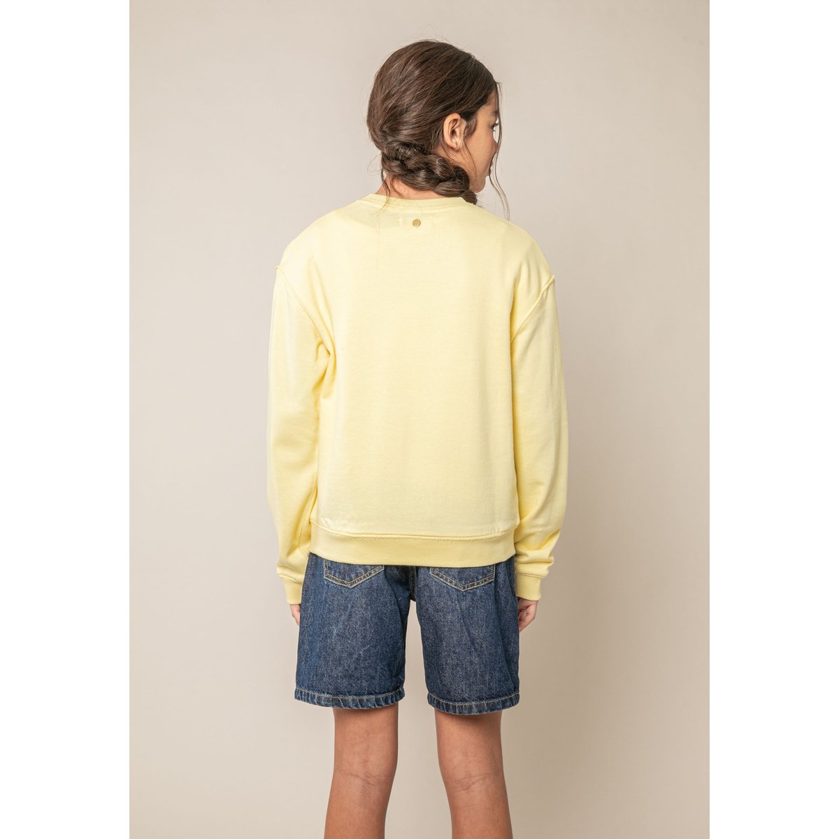 Sweat fille en 100% coton
TEANA light yellow, DEELUXE