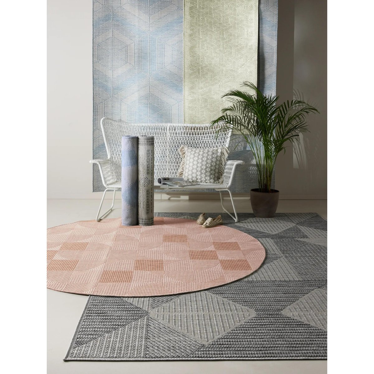 Tapis d'extérieur & intérieur BRONCO crème, BENUTA 