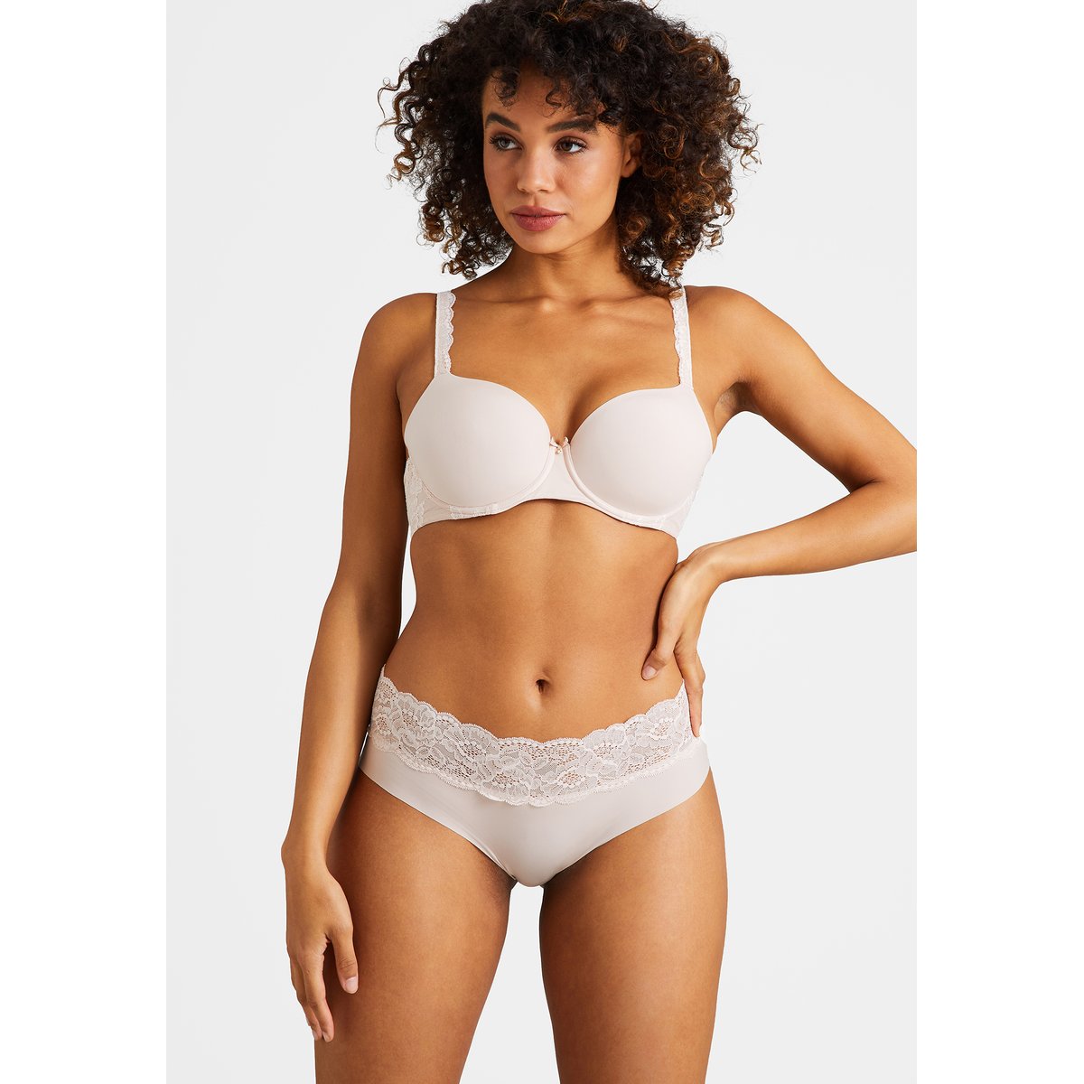 Soutien-gorge balconnet coques fines Sweetessence rose, AUBADE