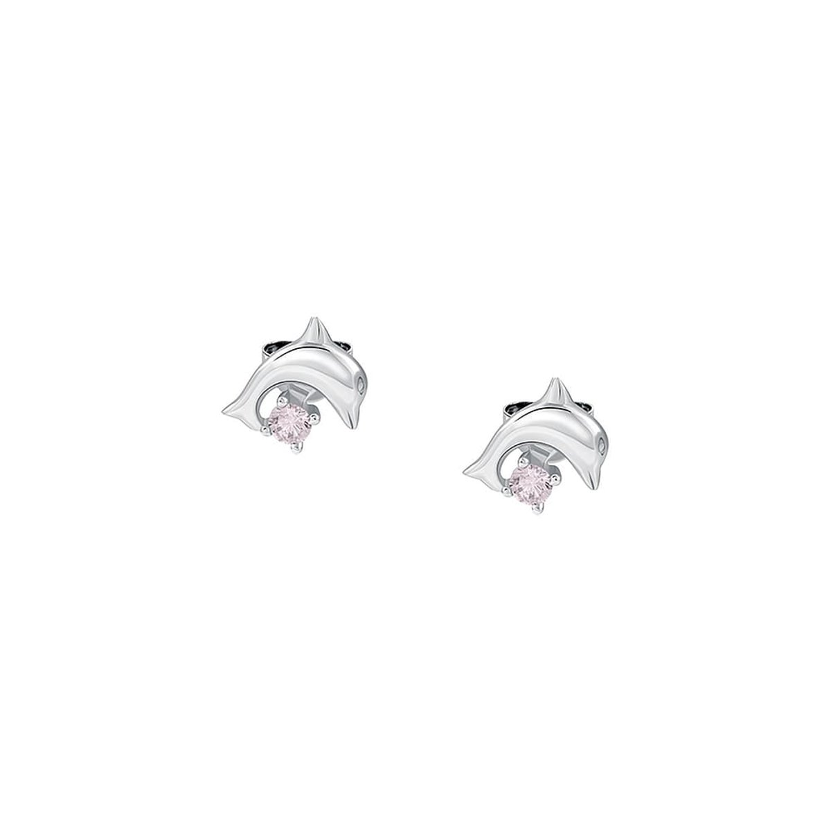 Boucles d'oreilles en Argent/oxyde de zirconium De Zirconium et Oxyde de zirconium argent, CLEOR