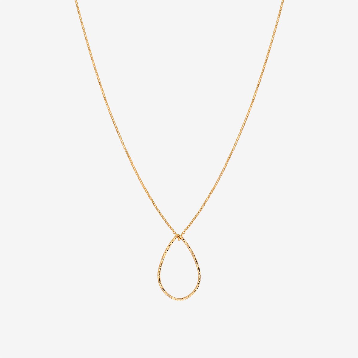 Collier disco drop pm doré, CAROLINE NAJMAN