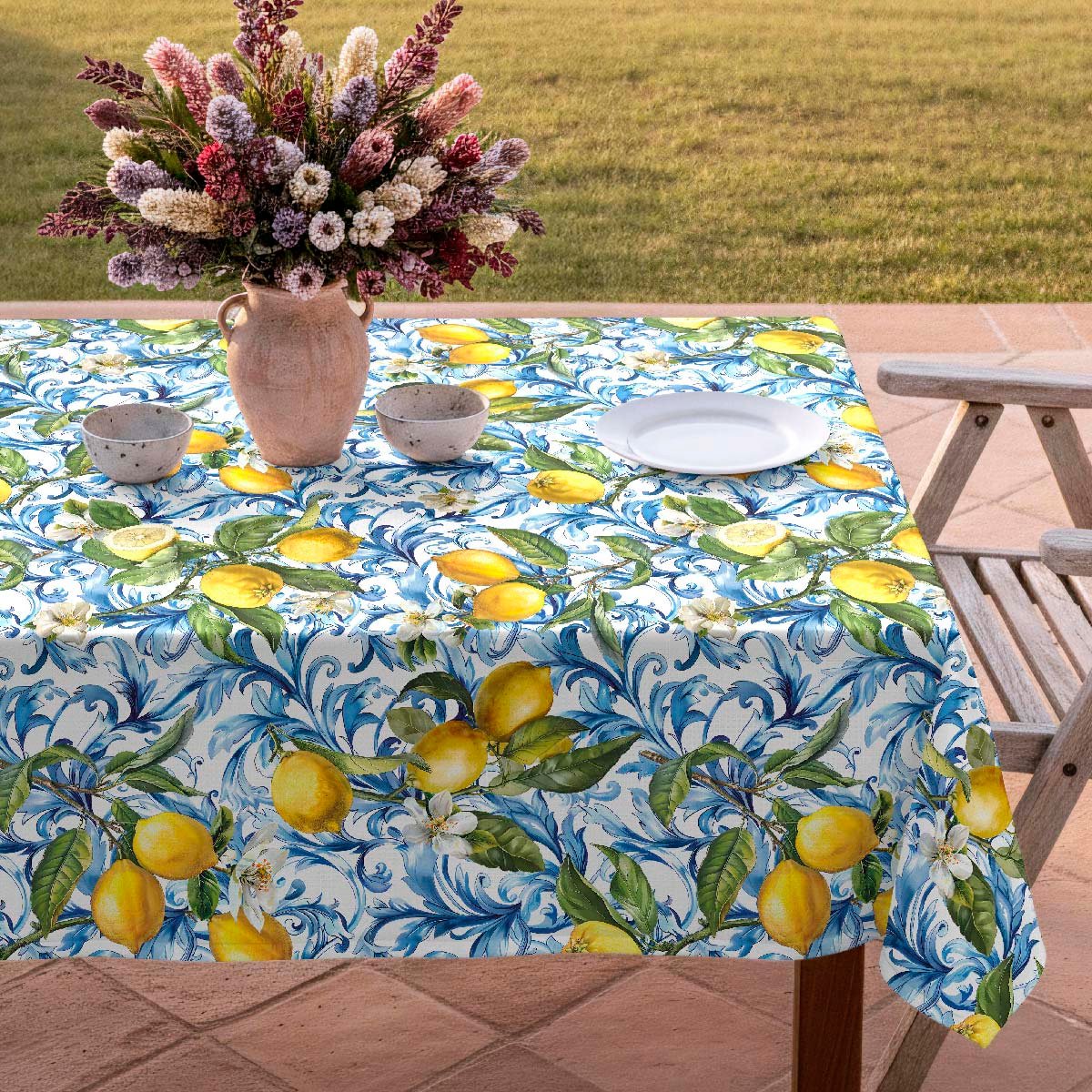 Nappe anti-taches Aurant - 100% coton - multicolore, NAF NAF HOME
