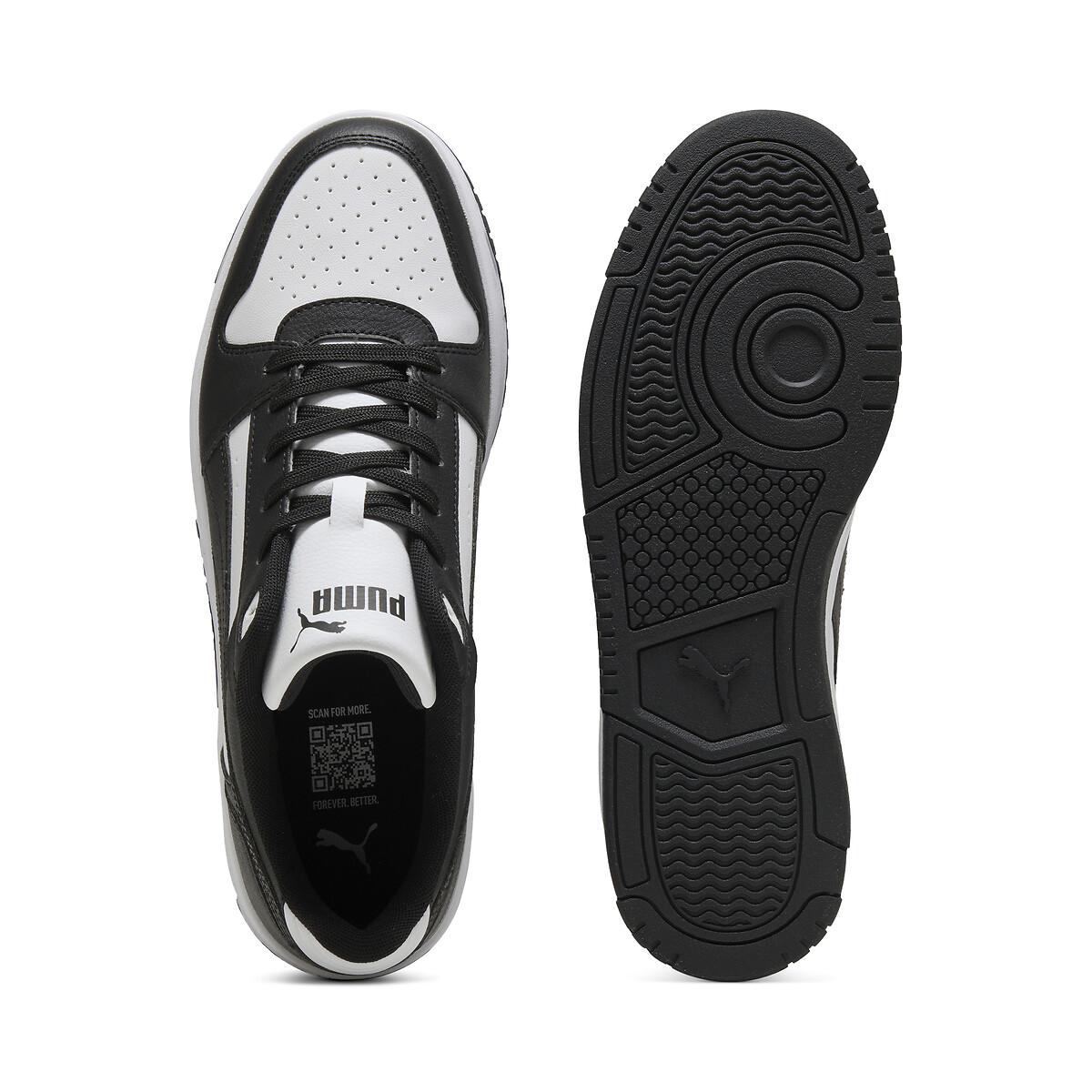Sneaker Rebound Slam Lo weiss/schwarz, PUMA