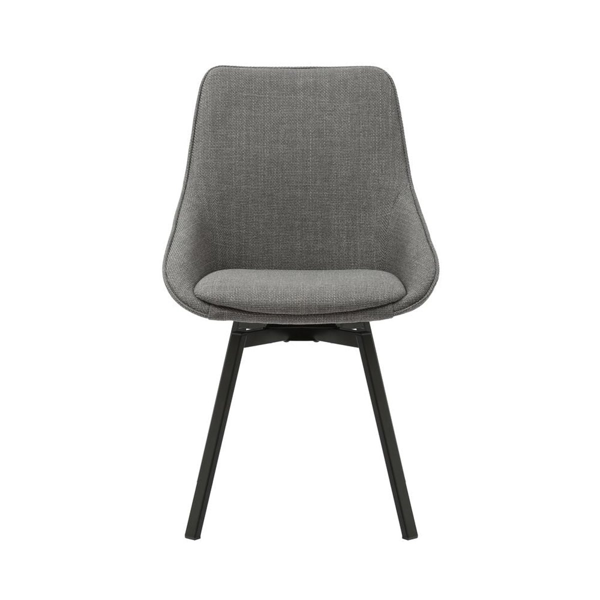 Chaise repas pivotante gris gris clair, ZAGO