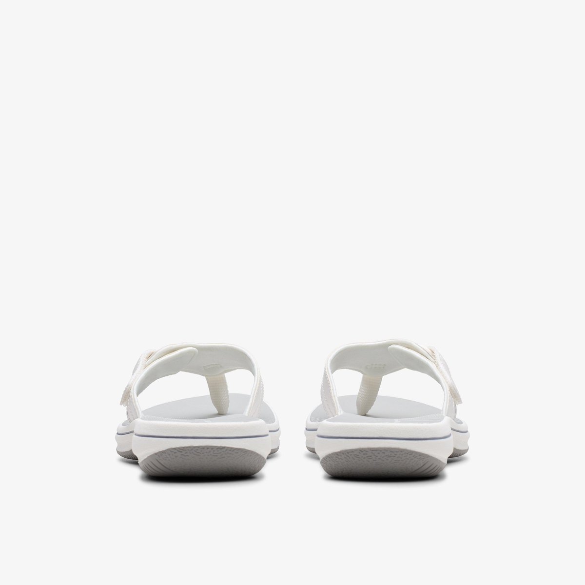 Sandales spartiates Synthétique BRINKLEY REYNA blanc, CLARKS
