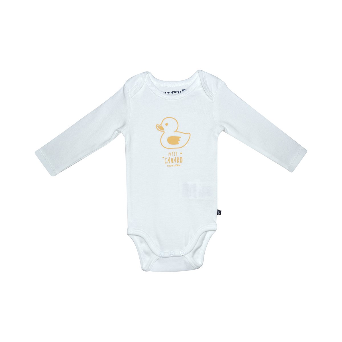 Lot de 3 bodies paulalex manches longues gris, SUCRE D'ORGE