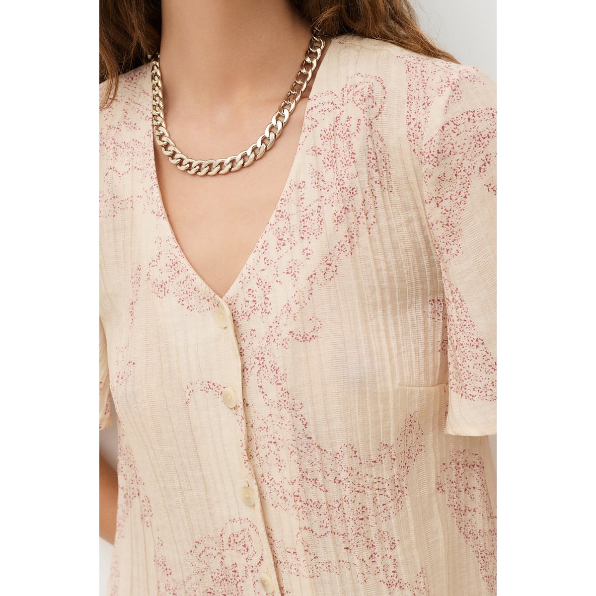 Chemise Becca ivoire, CAROLL