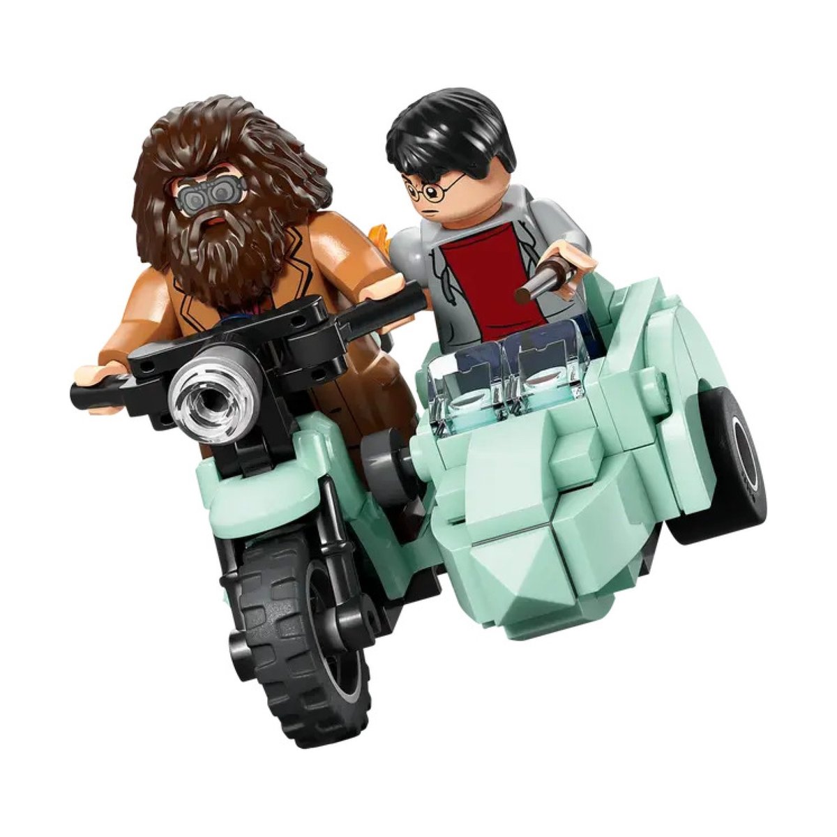 Harry Potter Hagrid et Harry s'échappent de Privet Drive multicolore, LEGO