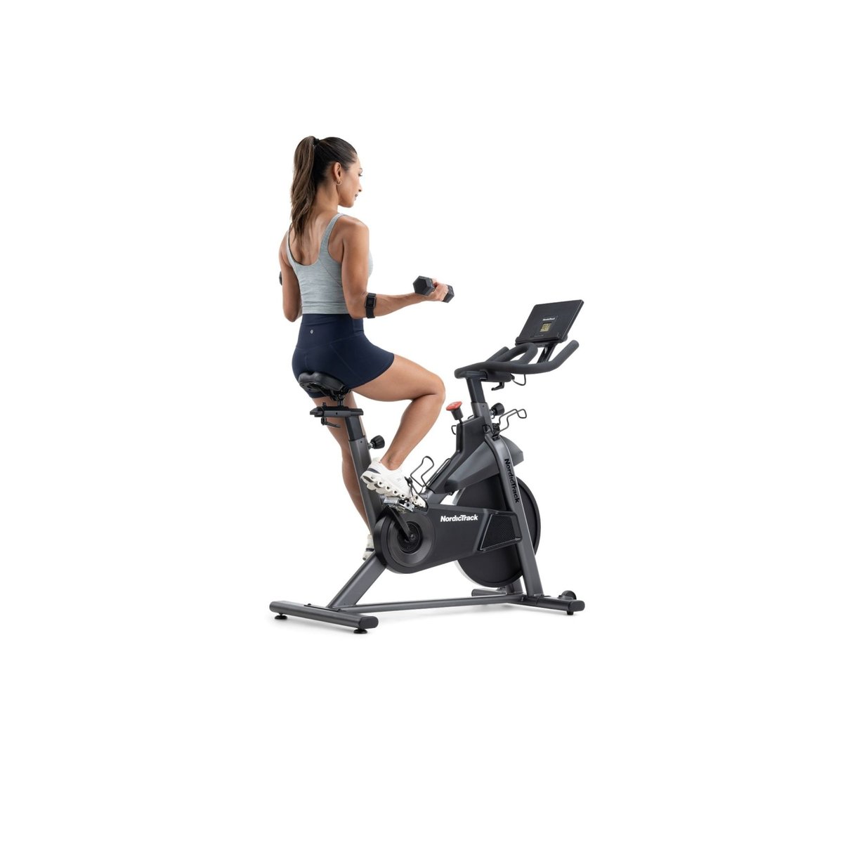 Vélo d'appartement T Series 9 / Haltères Inclus noir, NORDICTRACK