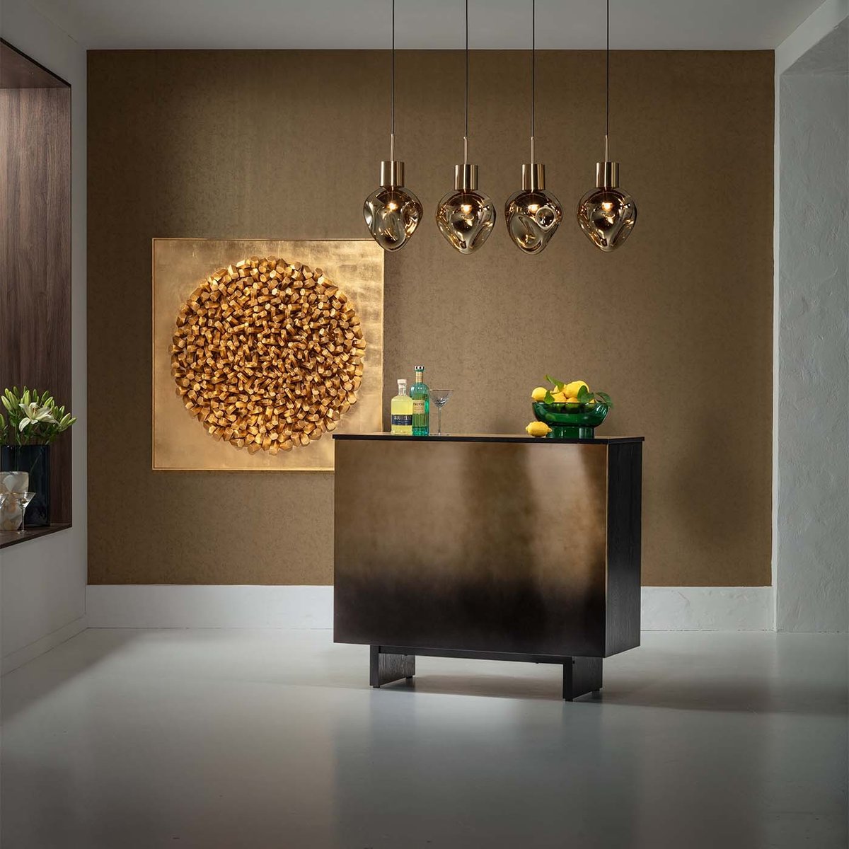 Bar dégradé, PREZIOSO noir, KARE DESIGN