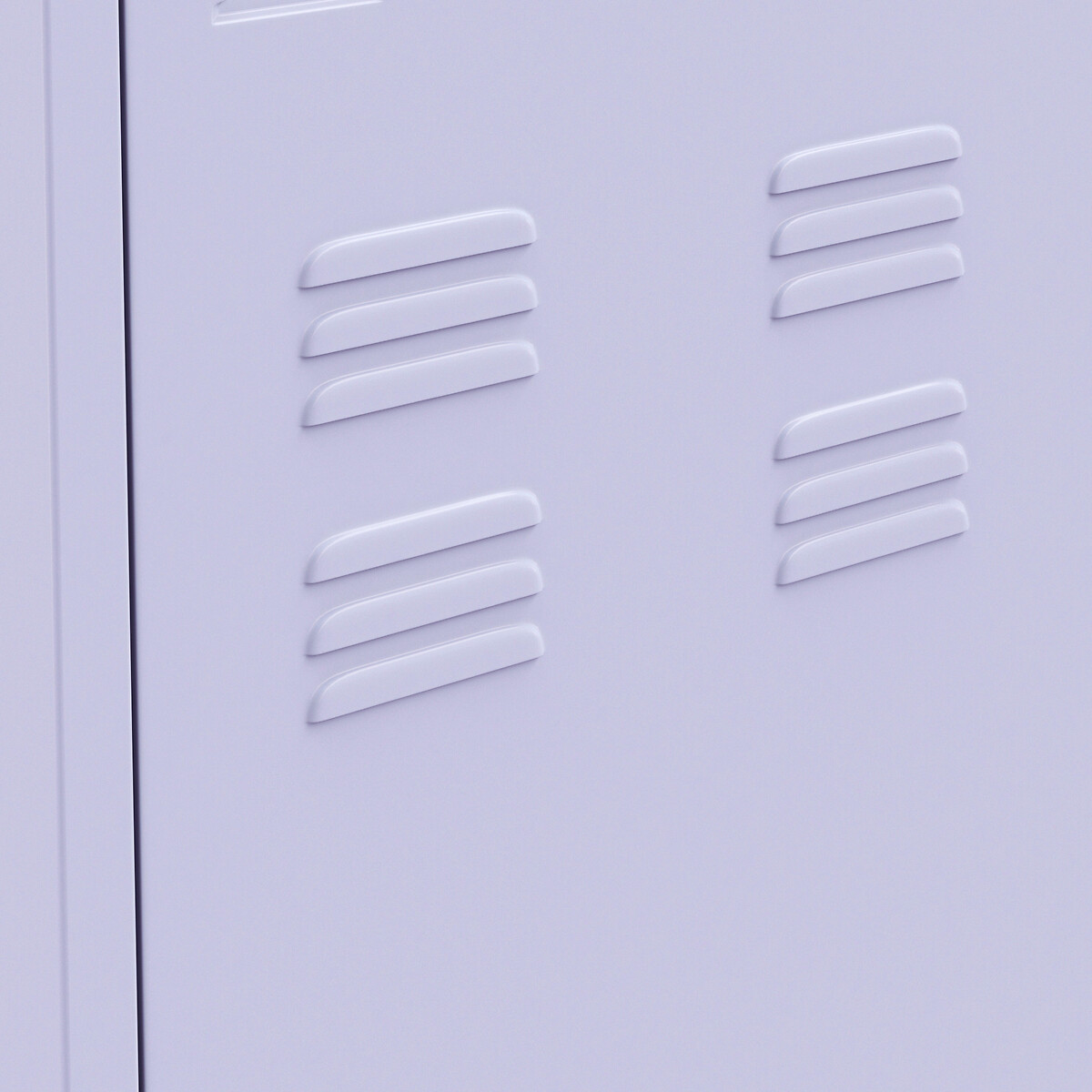 Hiba 2-Door Metal Cabinet lavender, LA REDOUTE INTERIEURS