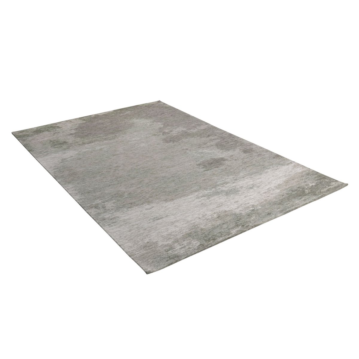 Tapis salon Heritage, tissé plat, brillant vert clair, THEKO