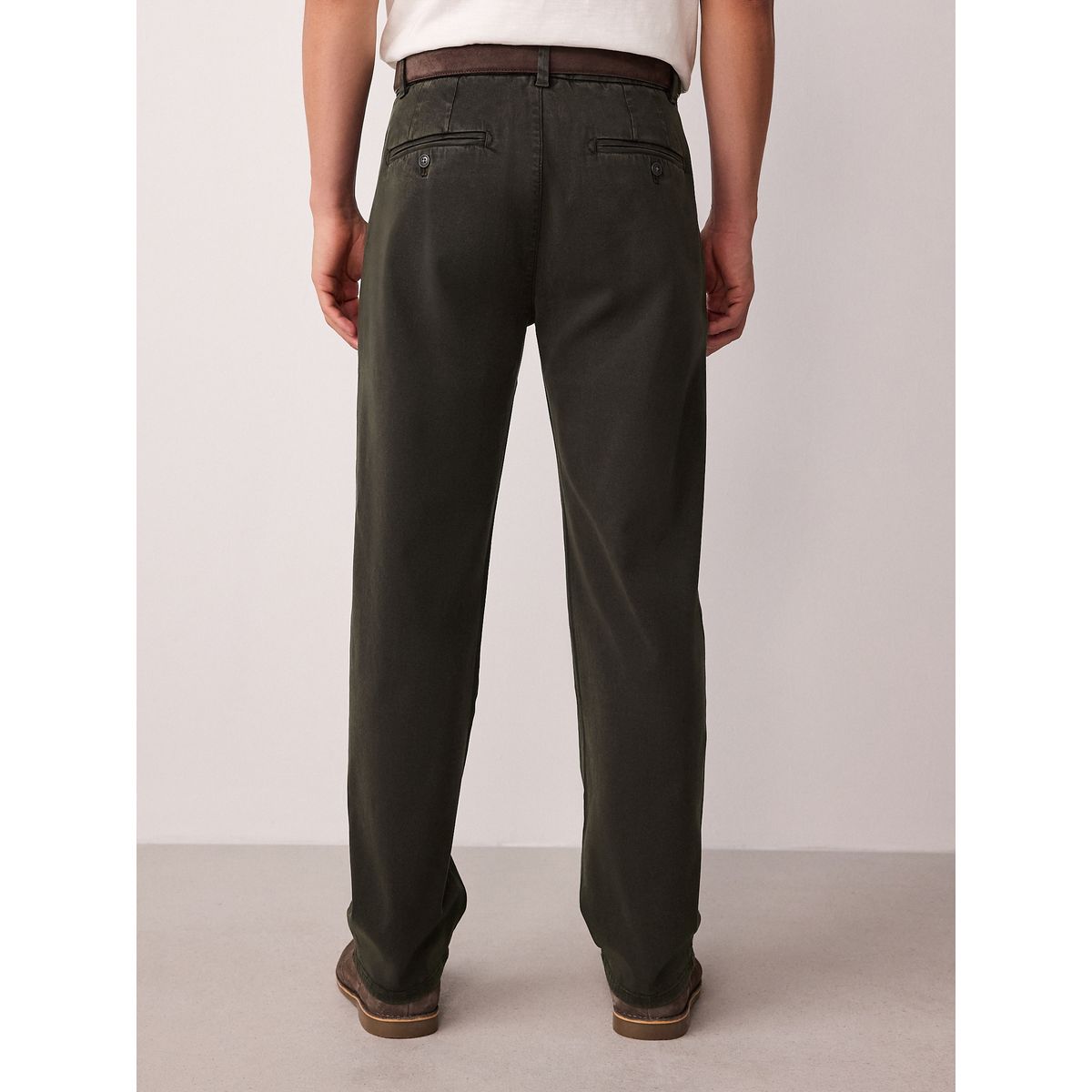 Pantalon à ceinture marron, NEXT