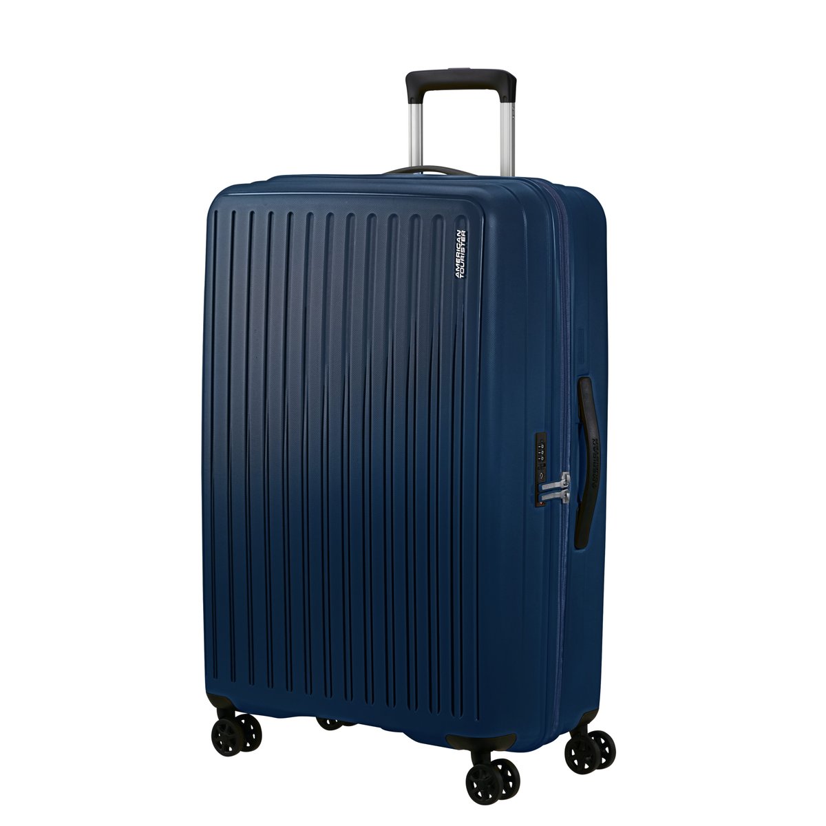 Rejoy valise 4 roues taille L navy blue, AMERICAN TOURISTER
