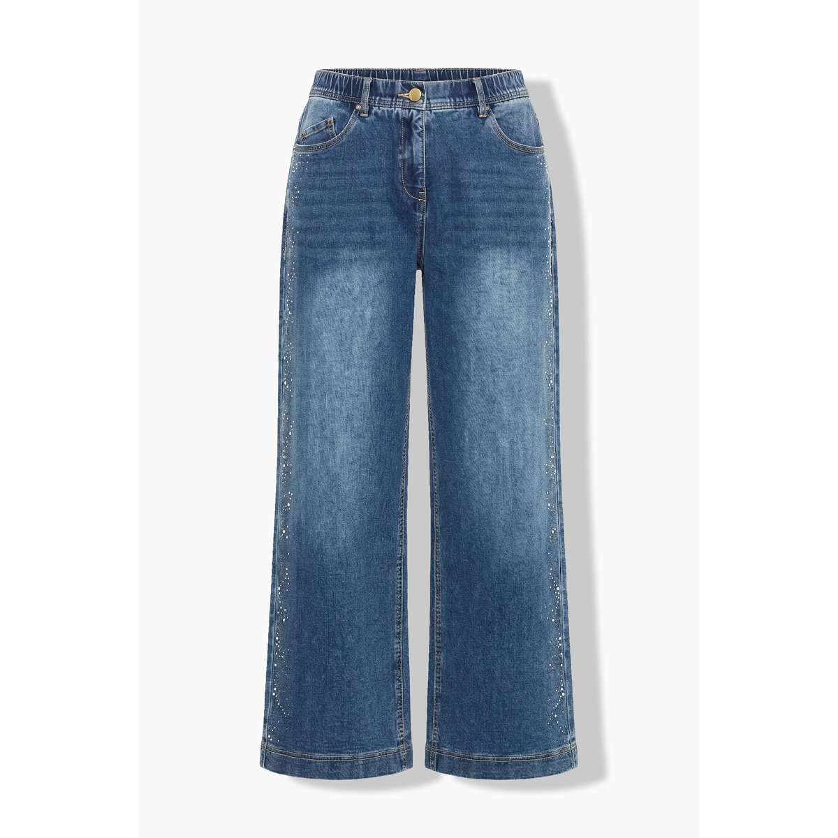 Jean Mary, jambe ultra-large bleu jean, ULLA POPKEN