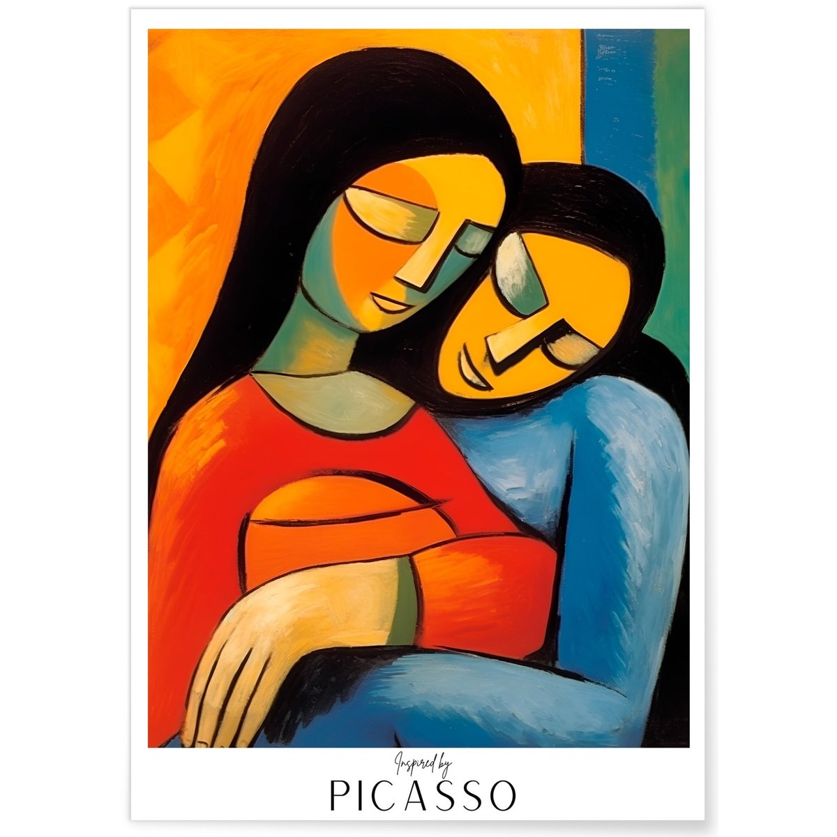 Affiche Picasso n°10 blanc, L'AFFICHERIE