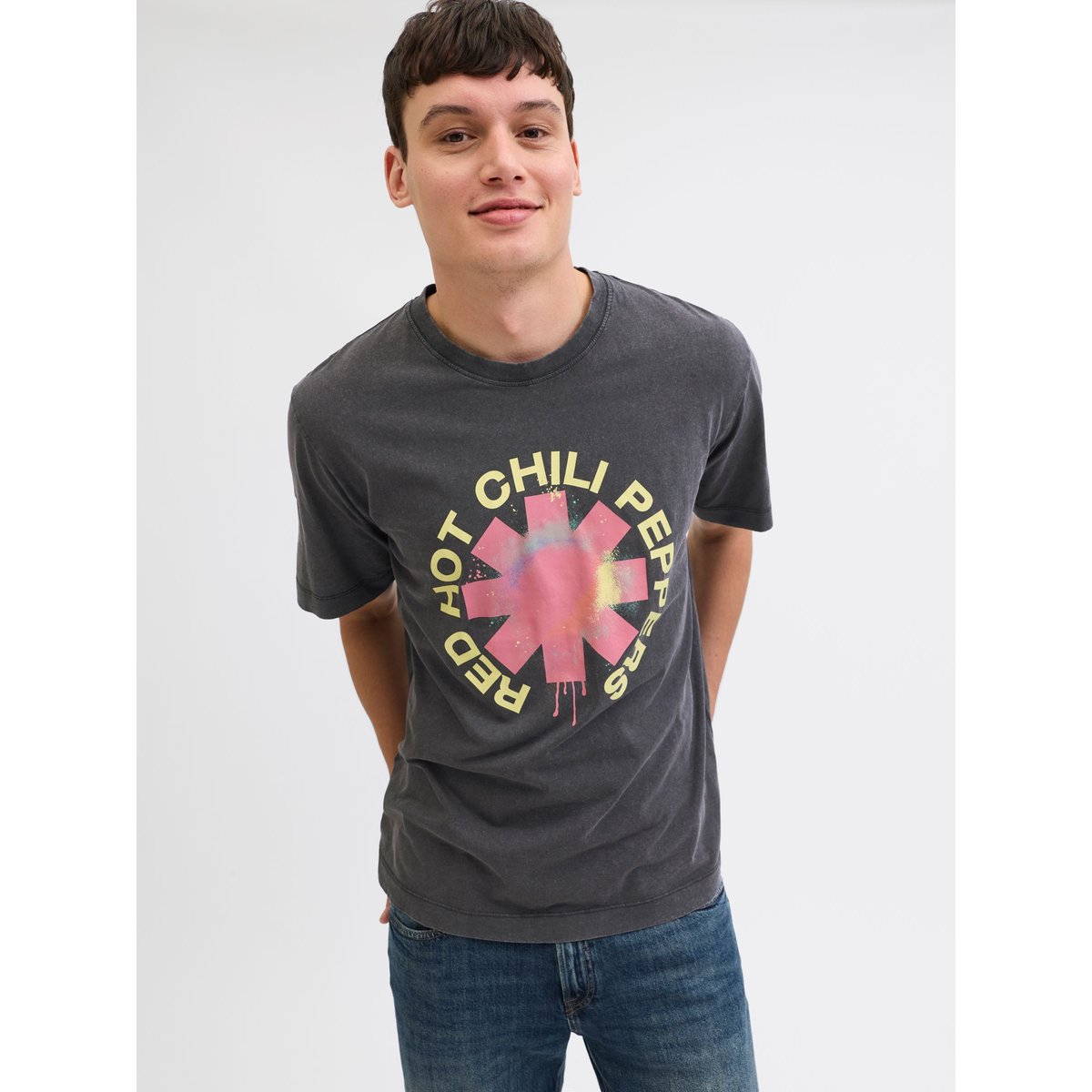 T-Shirt noire - black, JACK & JONES