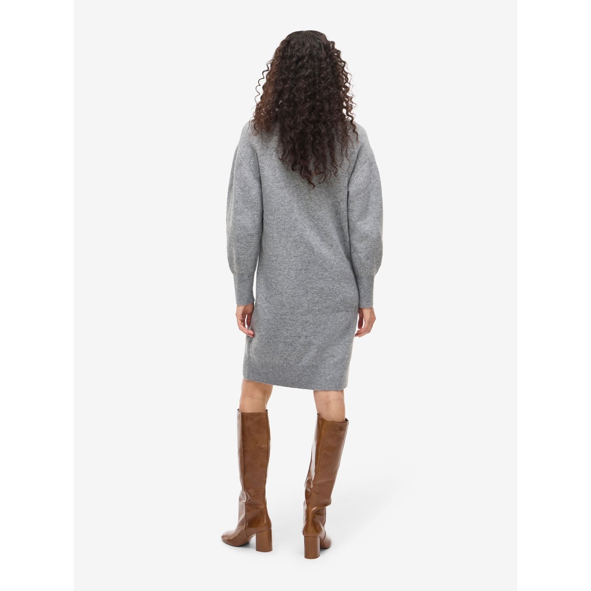 Mini-Robe medium grey melange, NOISY MAY