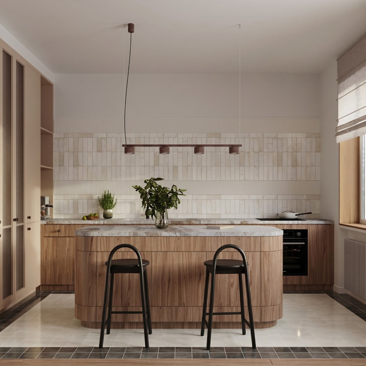 Lustre Aluminium Marron Gx53 4 AURA marron, EDEN