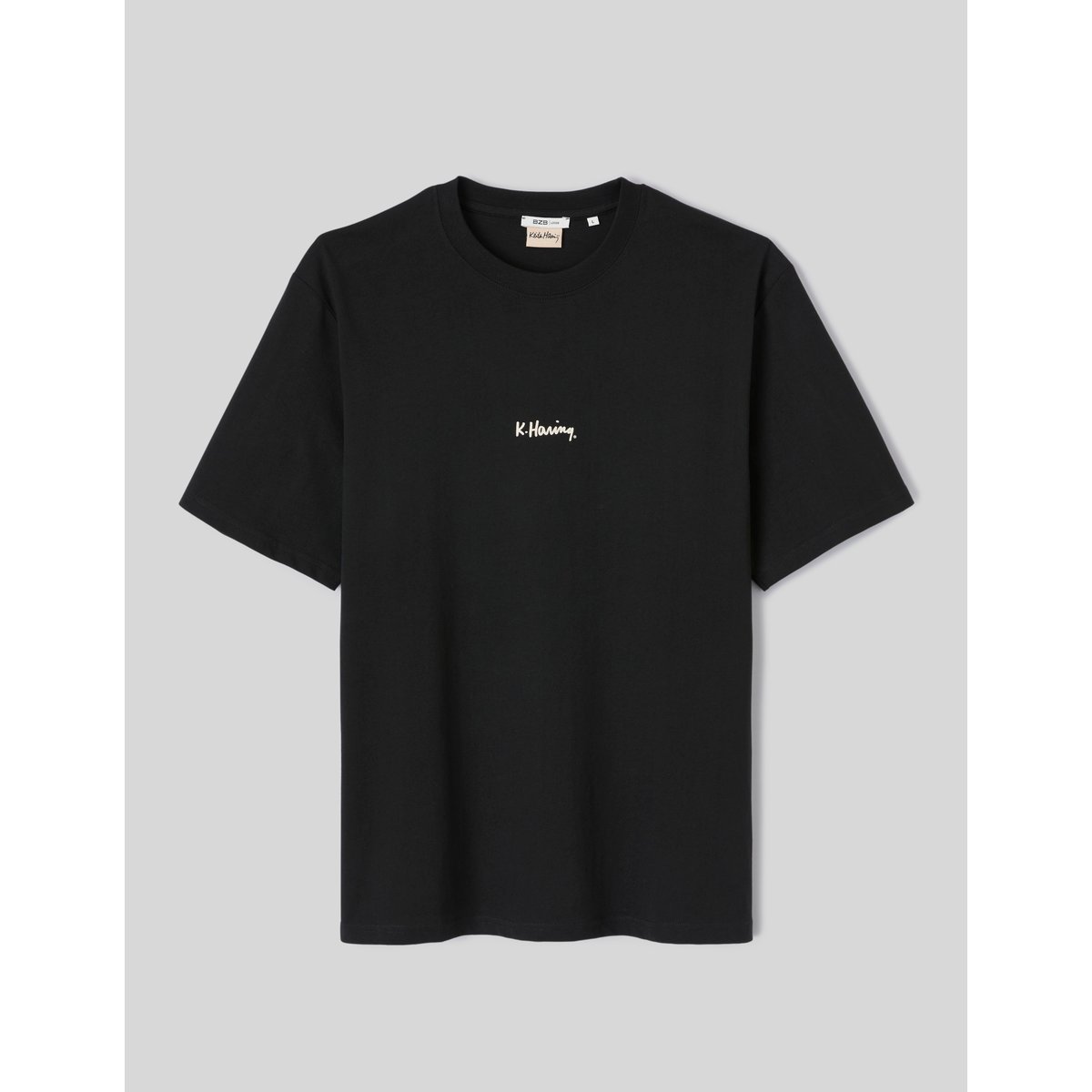 T-shirt licence keith haring noir, BZB