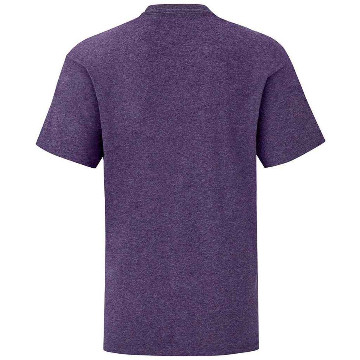 T-shirt ICONIC violet, FRUIT OF THE LOOM