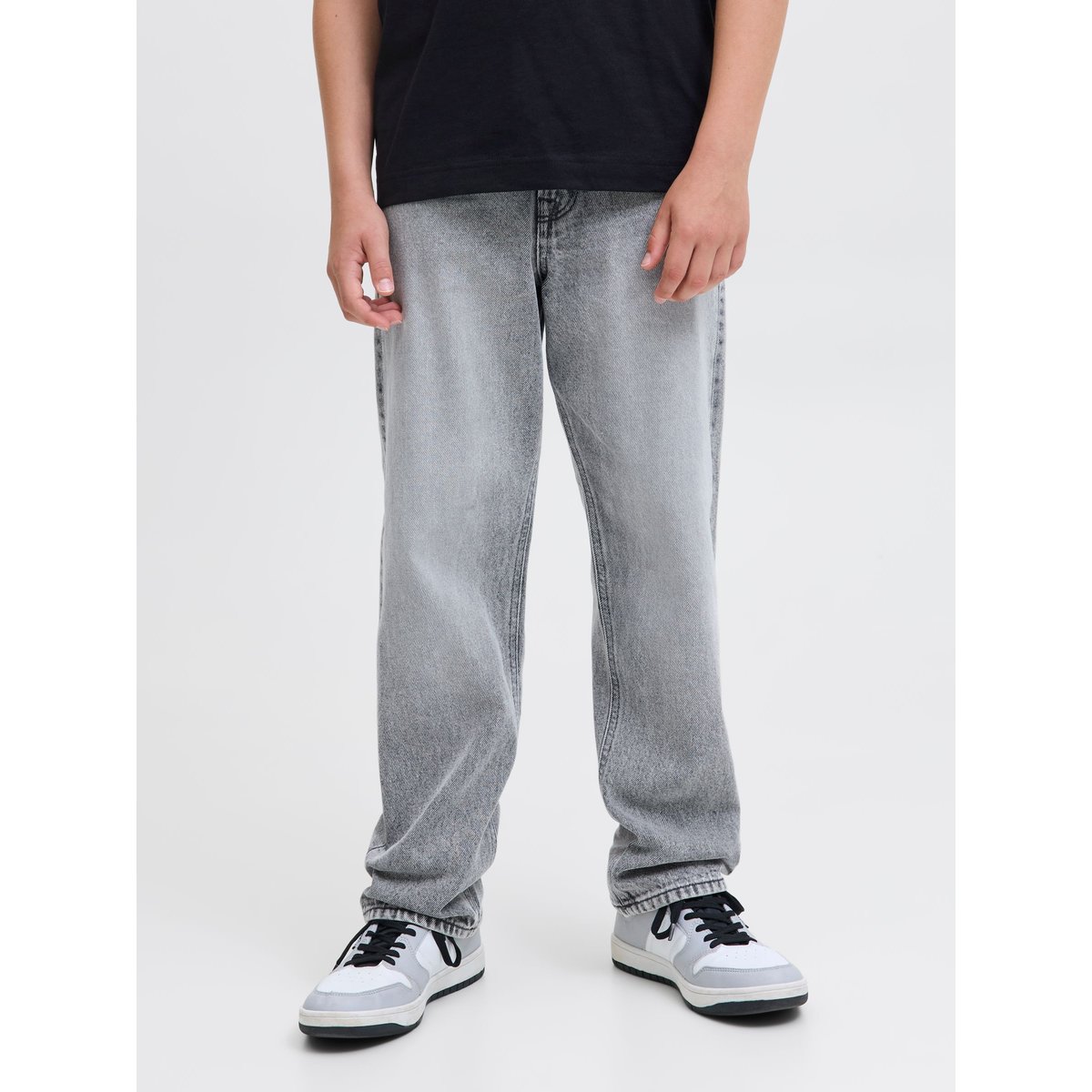 Jean Coupe Décontractée grey denim, JACK & JONES JUNIOR