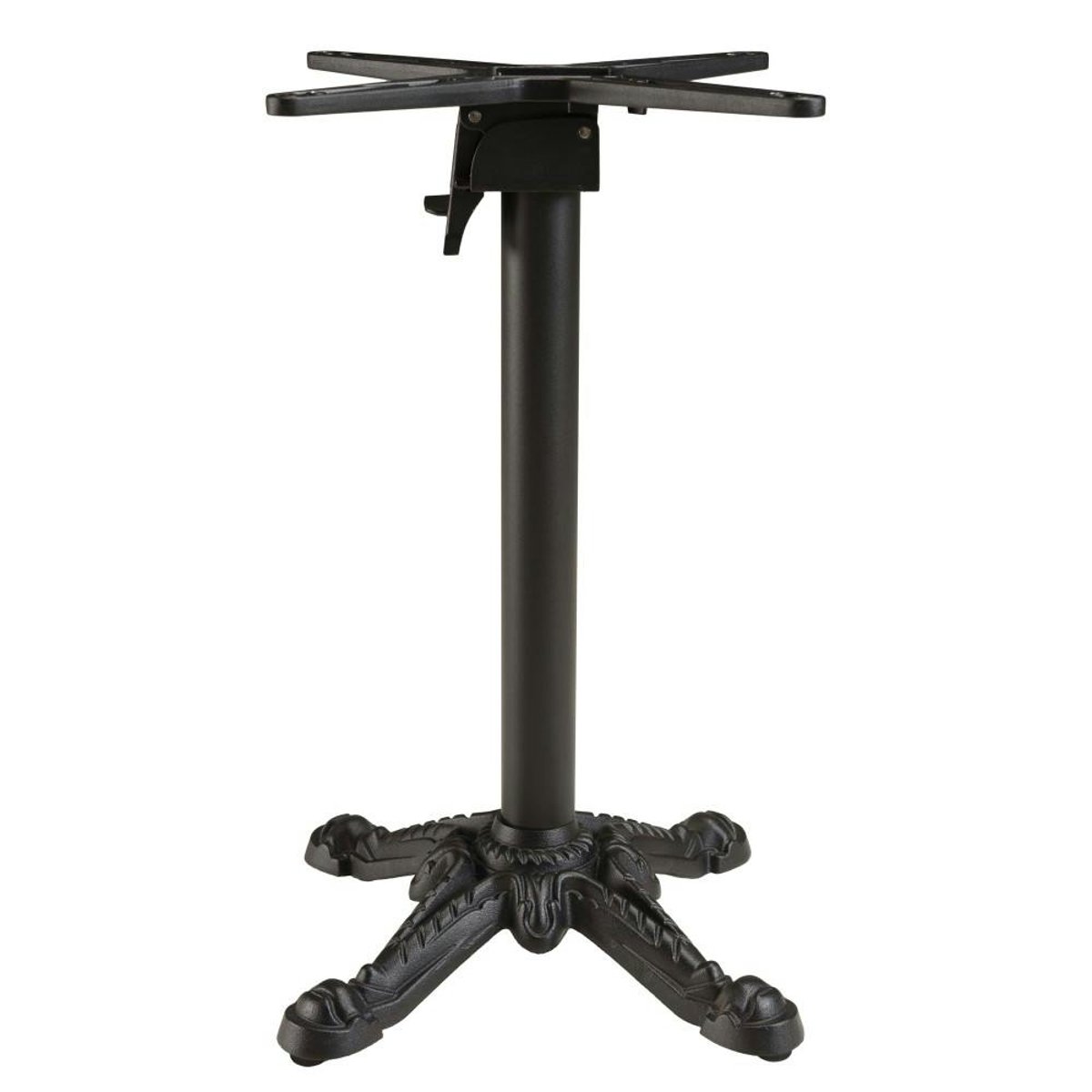 Table bistrot D70cm pliable en céramique marbré vert BELLUNE vert, PIER IMPORT