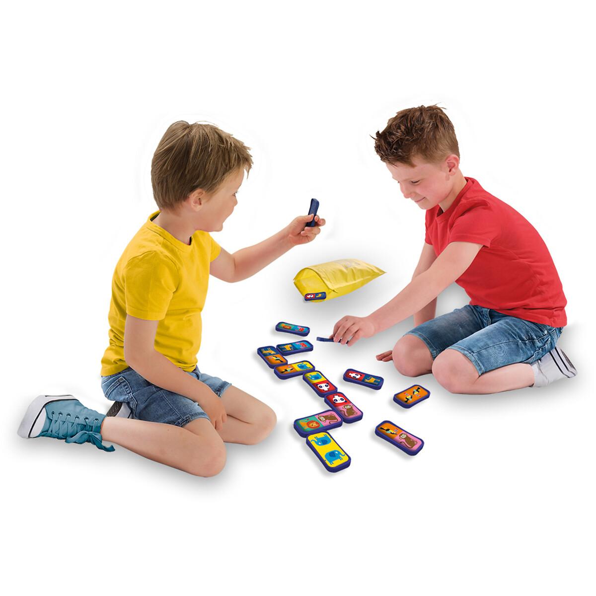 Brinquedo "Dominó de rua", SES multicolor, SES