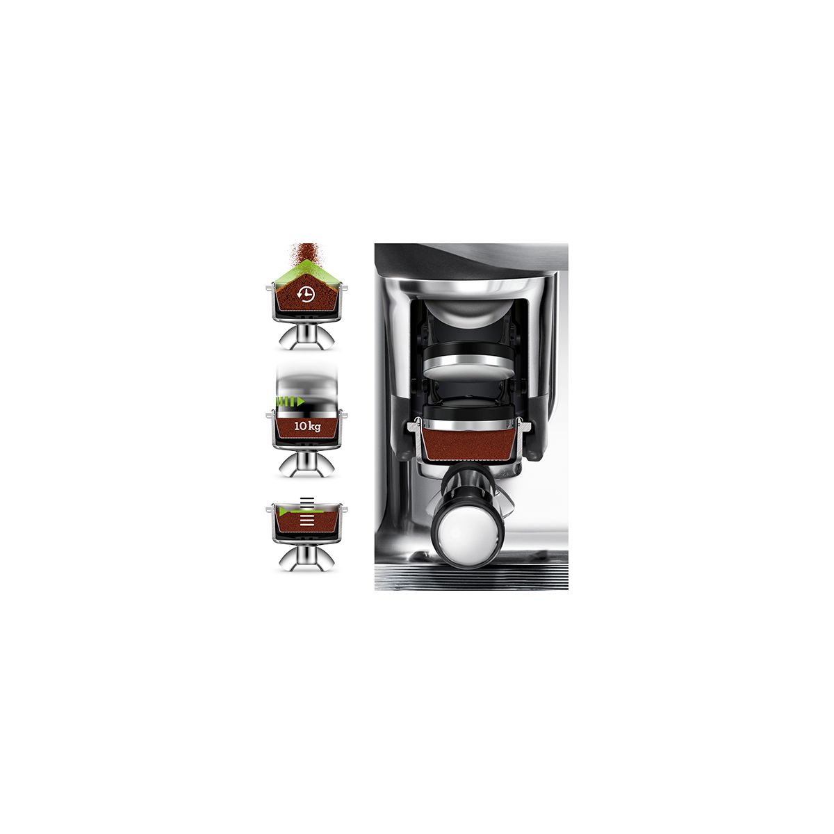 Machine à expresso the Barista Touch Impress SES882BST4FEU1 noir, SAGE APPLIANCES