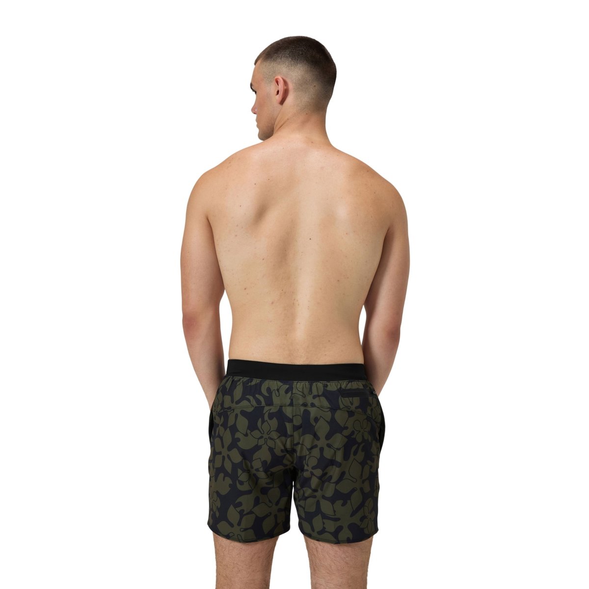 Short de bain motif/style feuilles LOOKOUT vert foncé, SPEEDO