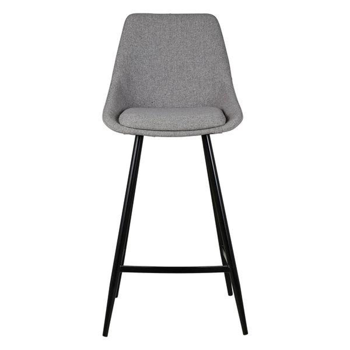 Chaise snack velours verte foncée gris clair, ZAGO