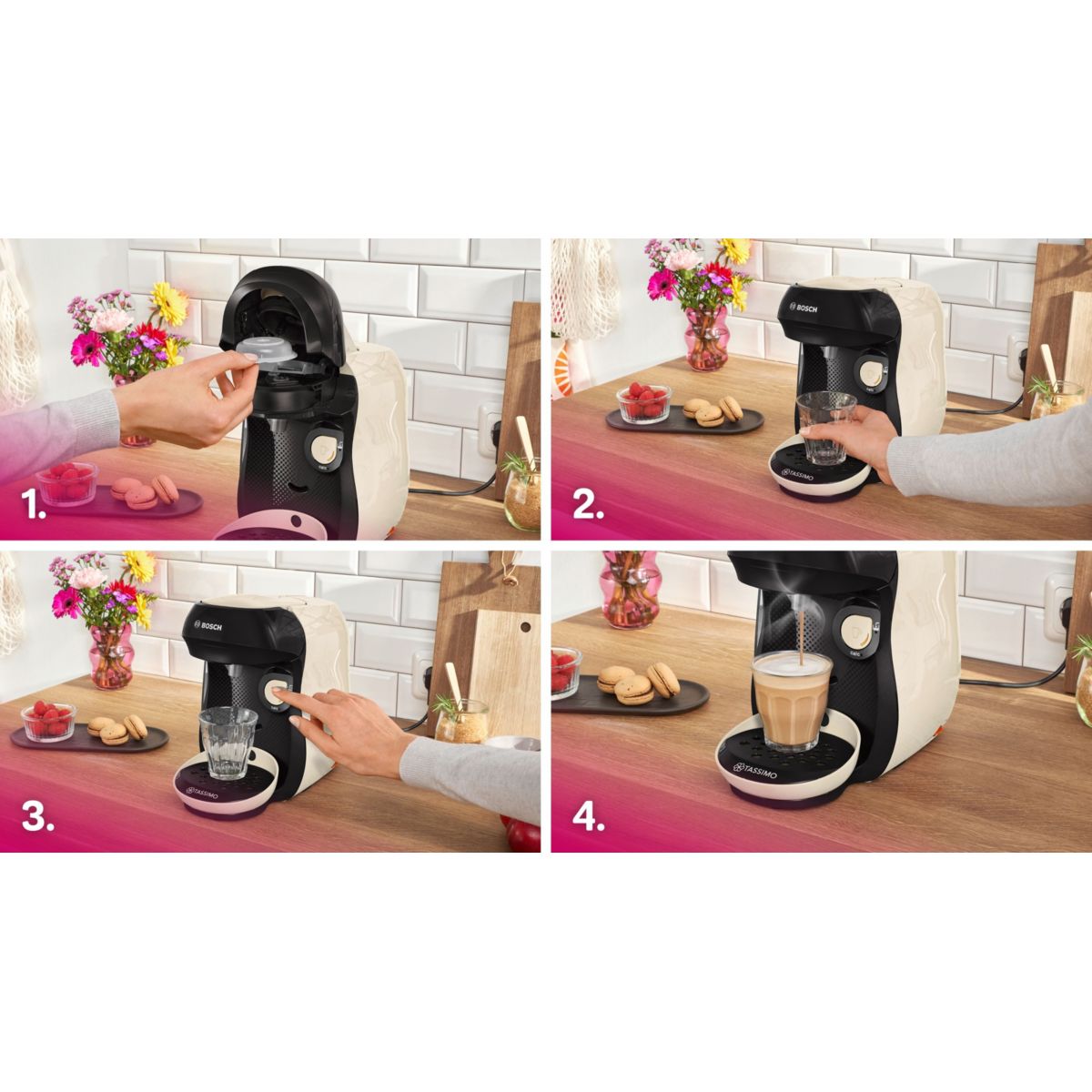 Tassimo TAS107E TASSIMO - T10 Happy crème, BOSCH