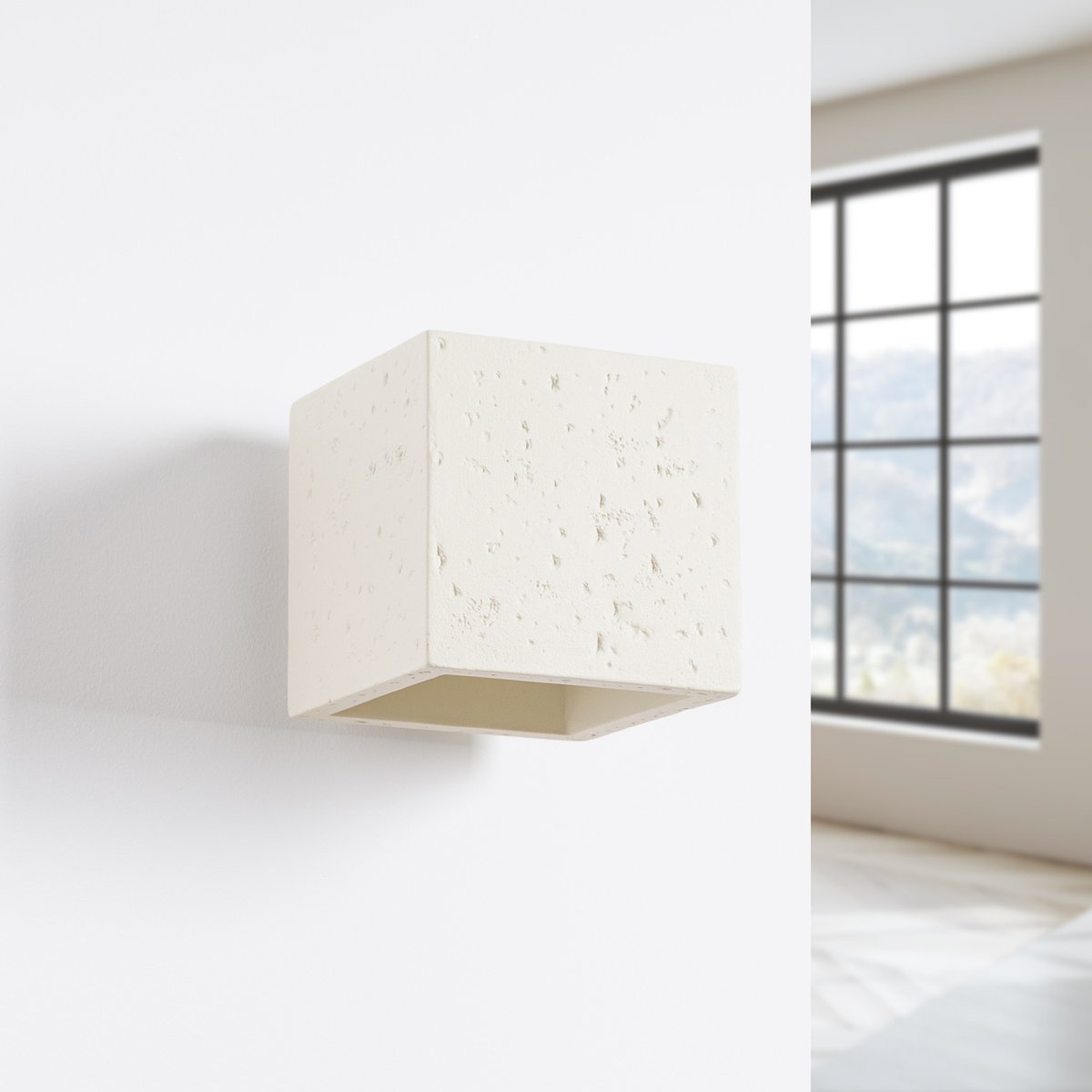 Applique murale Béton Beige G9 1 Quad beige, EDEN