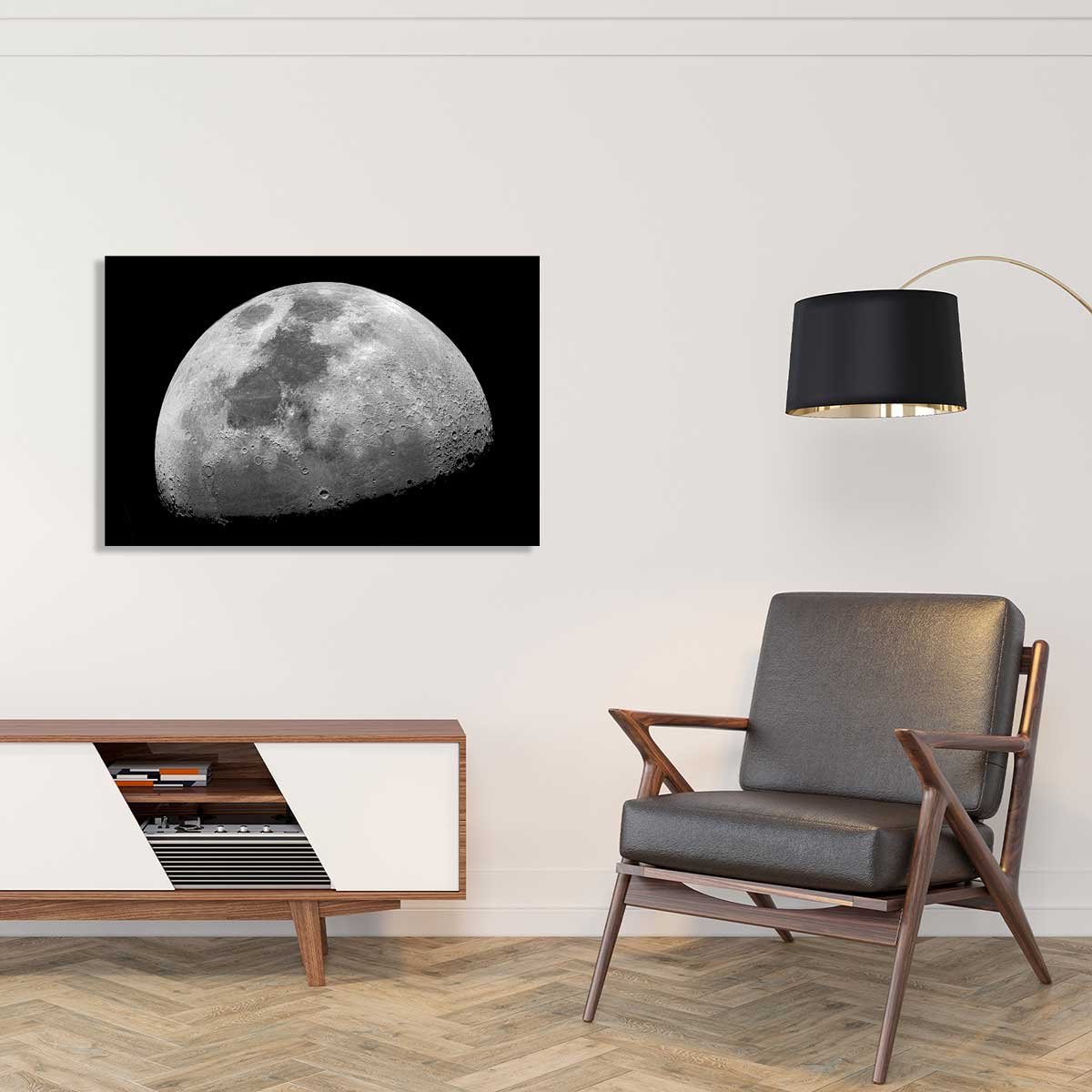 Tableau paysage La lune tableau alu dibond, HEXOA