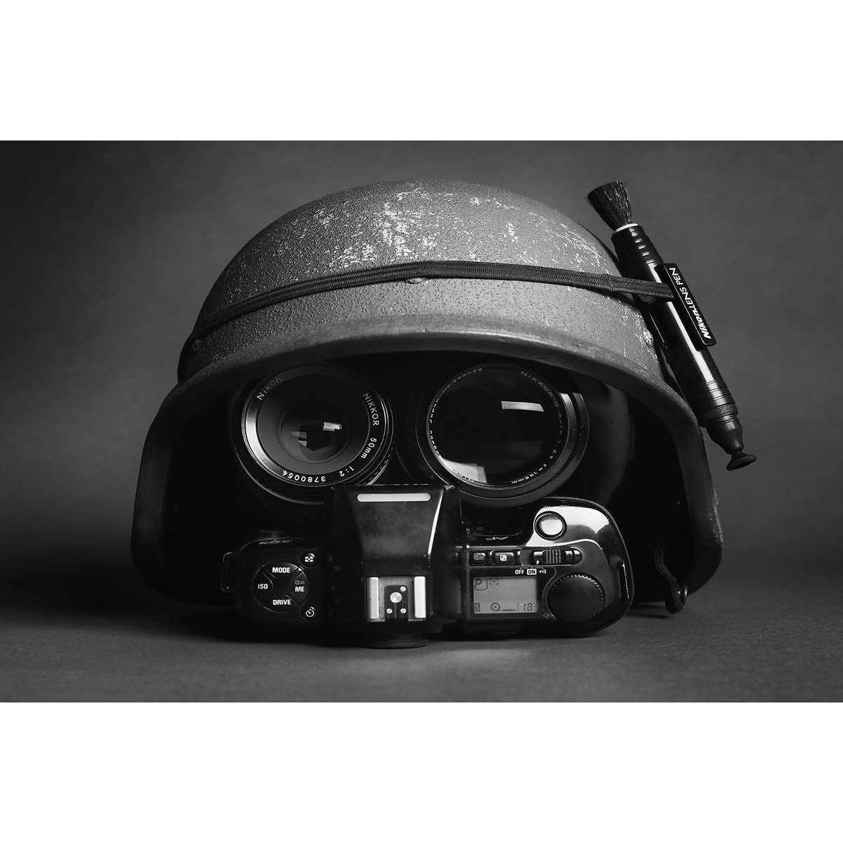 Tableau reporter de guerre tableau alu dibond, HEXOA