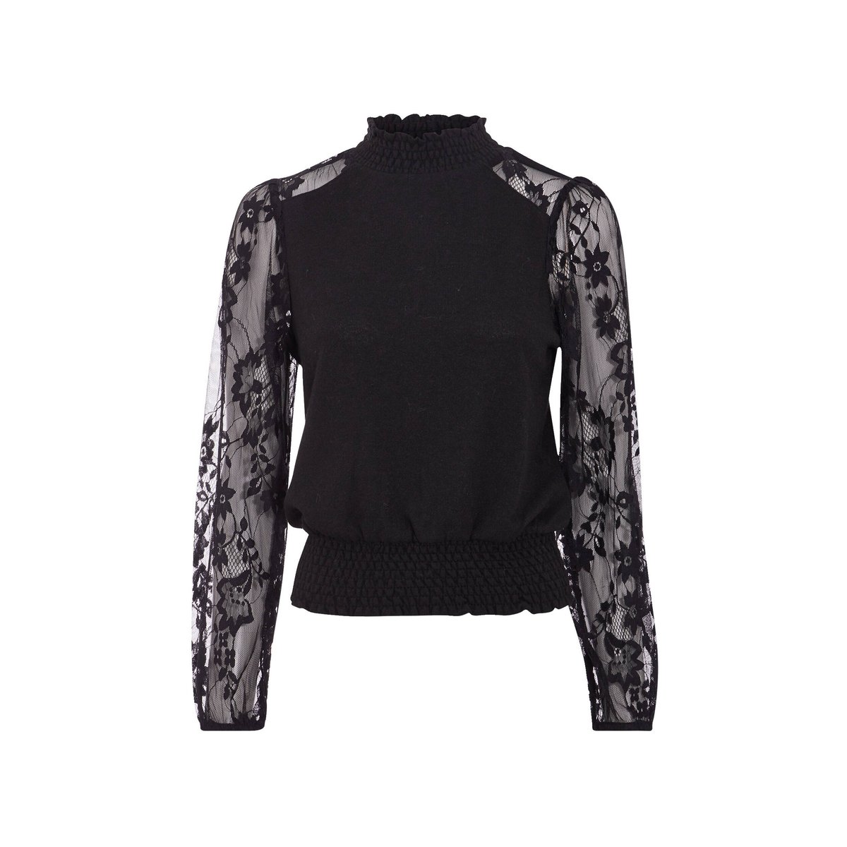T-shirt manches longues noir, CACHE CACHE