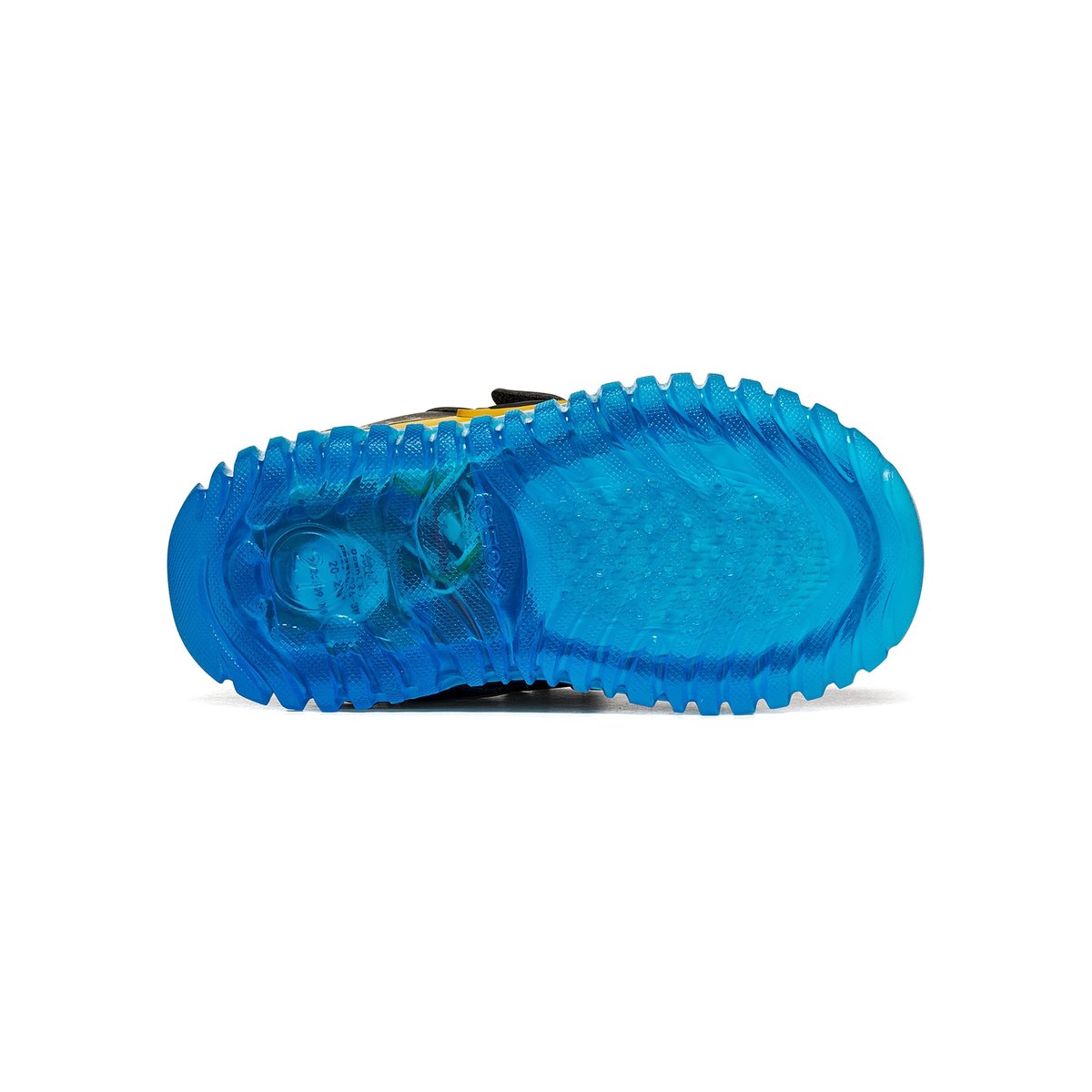 Baskets B LIGHTYLOO noir/jaune, GEOX